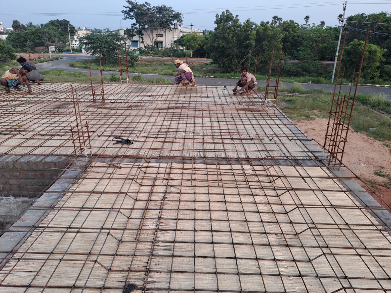 RCC Slab Steel Reinforcement by Civil Engineers